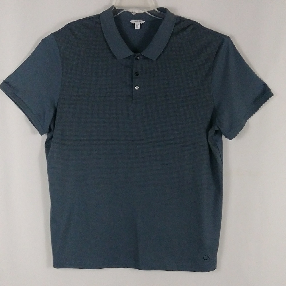 Calvin Klein gray polo shirt men's size XXL